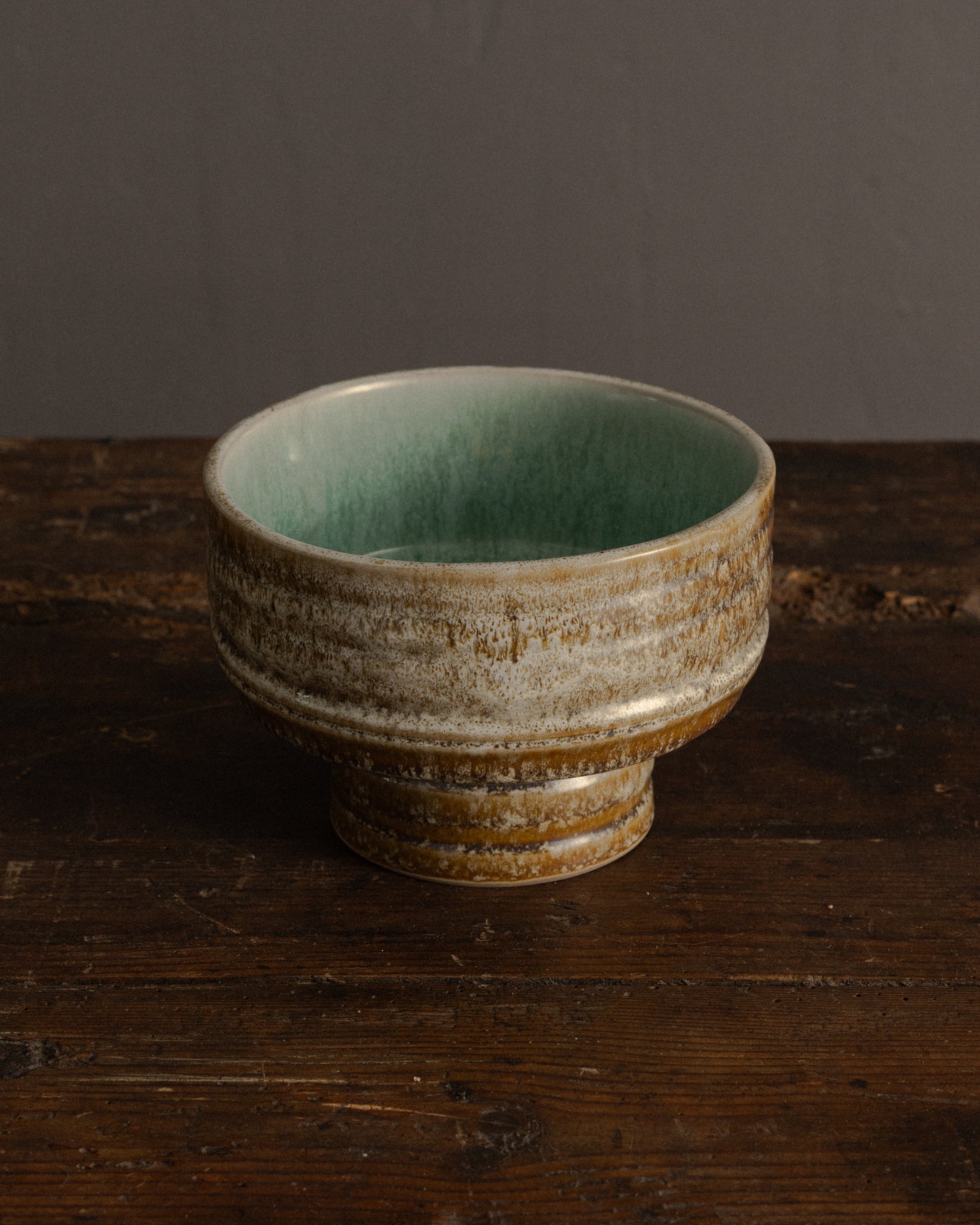 Studio Pottery Footed Bowl