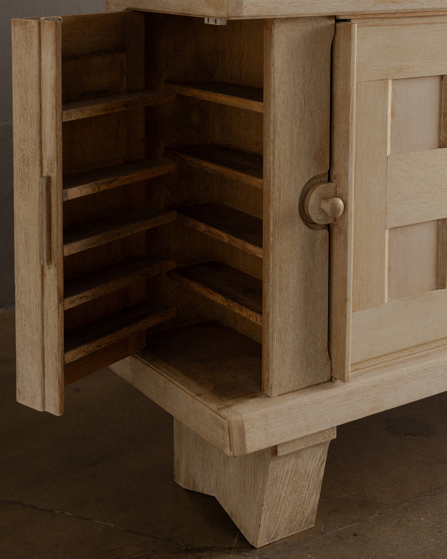 Oak Sideboard by Guillerme et Chambron