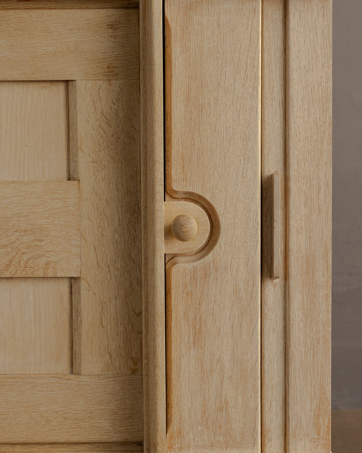 Oak Sideboard by Guillerme et Chambron