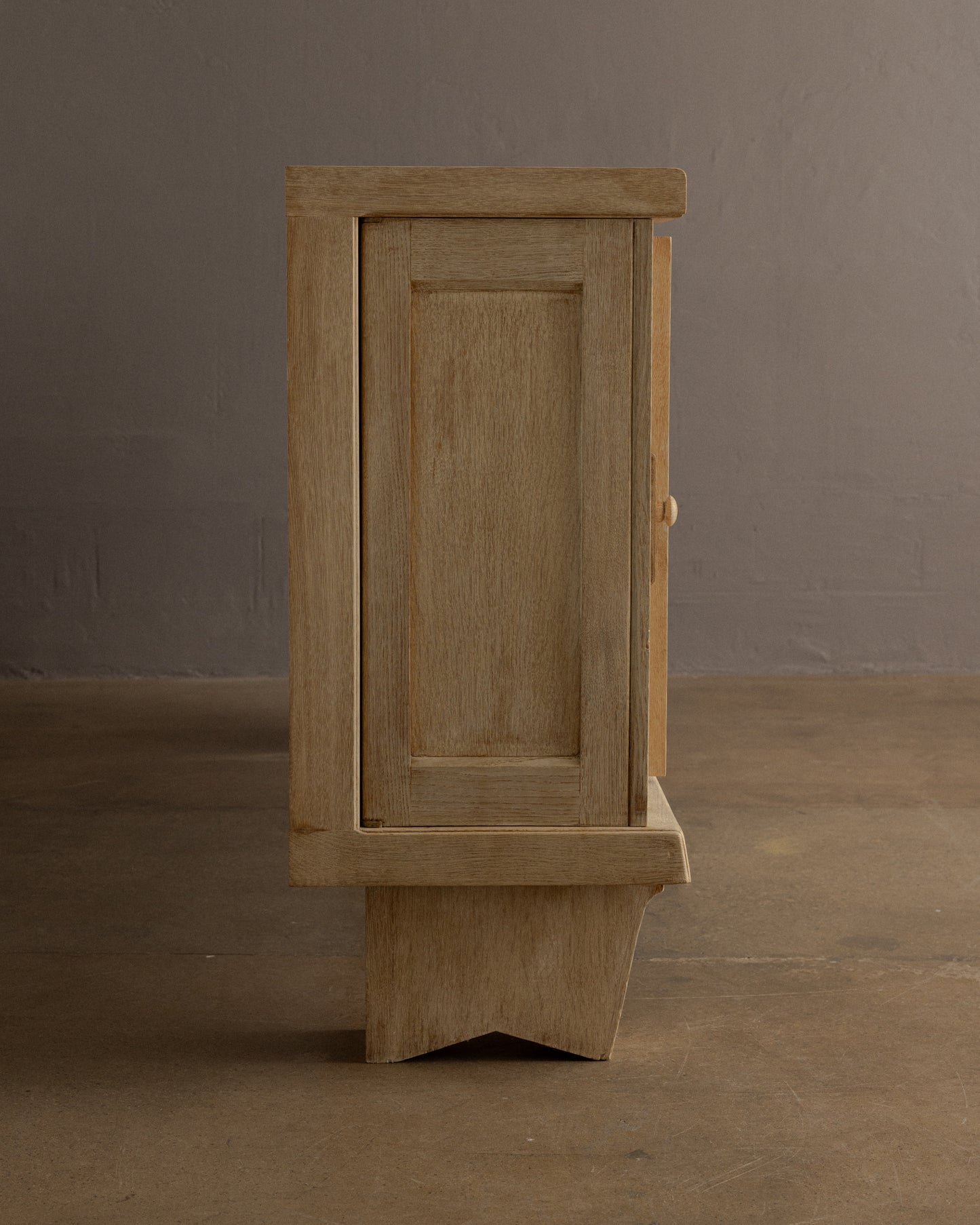 Oak Sideboard by Guillerme et Chambron