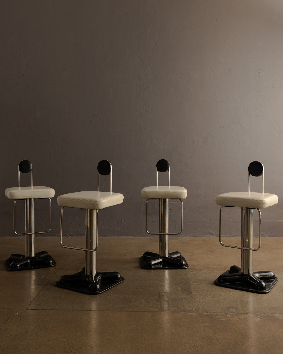 Joe Colombo — Birillo Bar Stools (Set of Four)