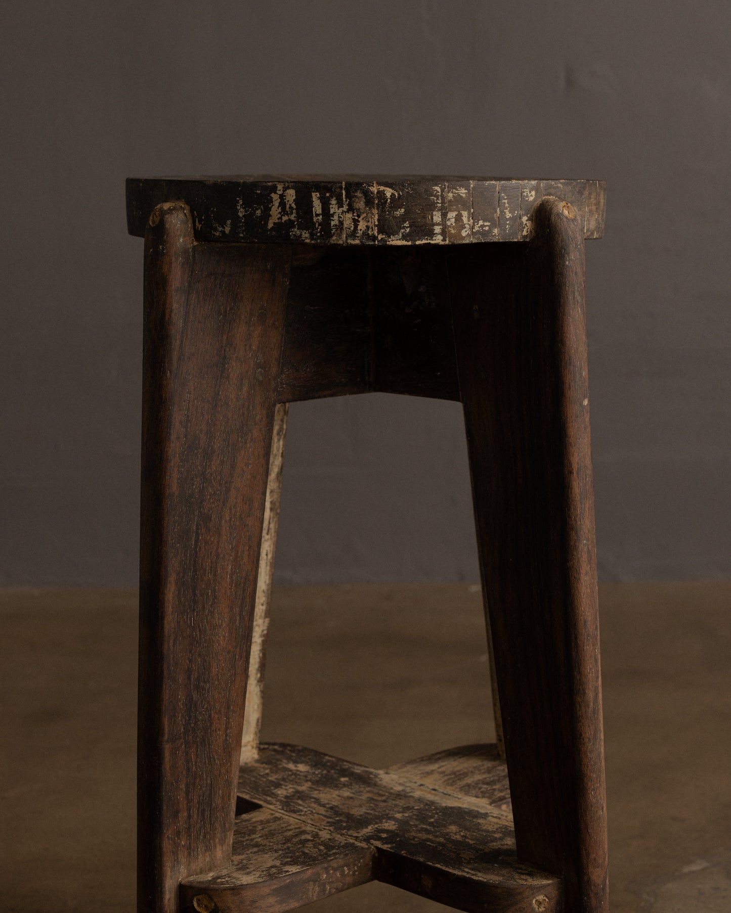 Set of Four Stools by Pierre Jeanneret