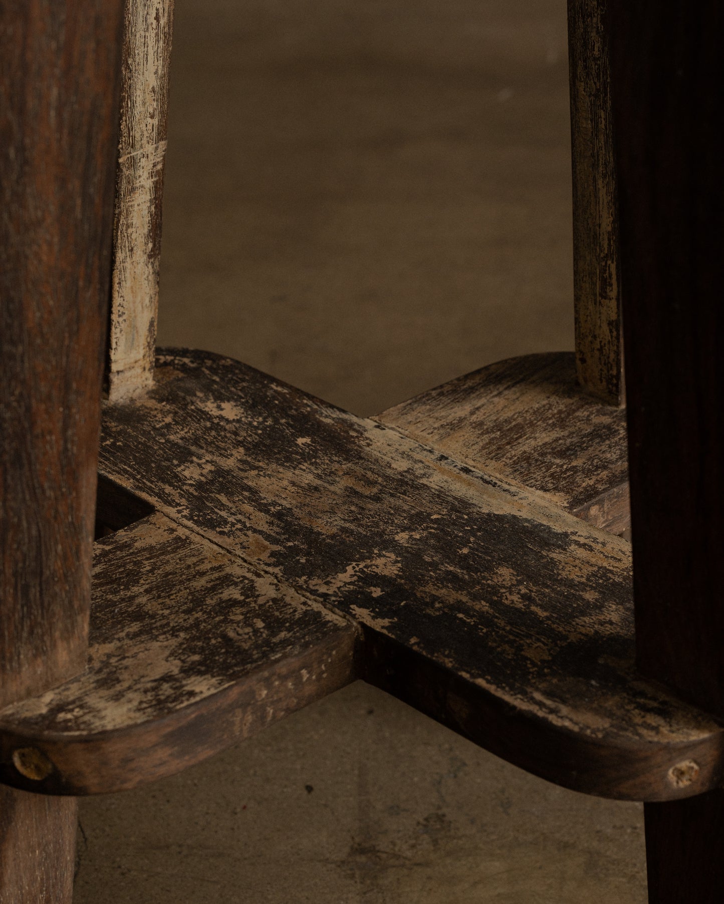 Set of Four Stools by Pierre Jeanneret