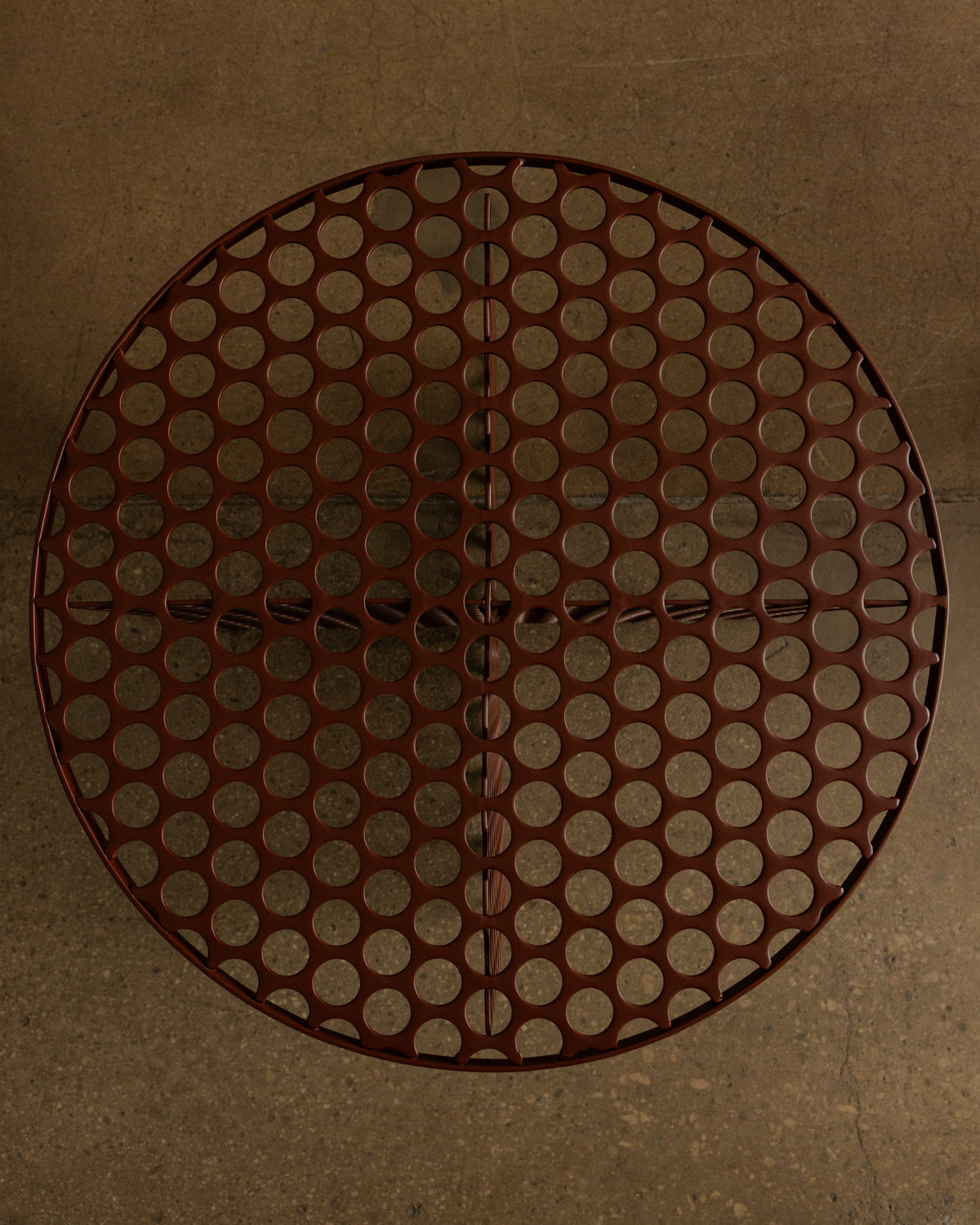 Perforated Side Table — Los Angeles, Contemporary