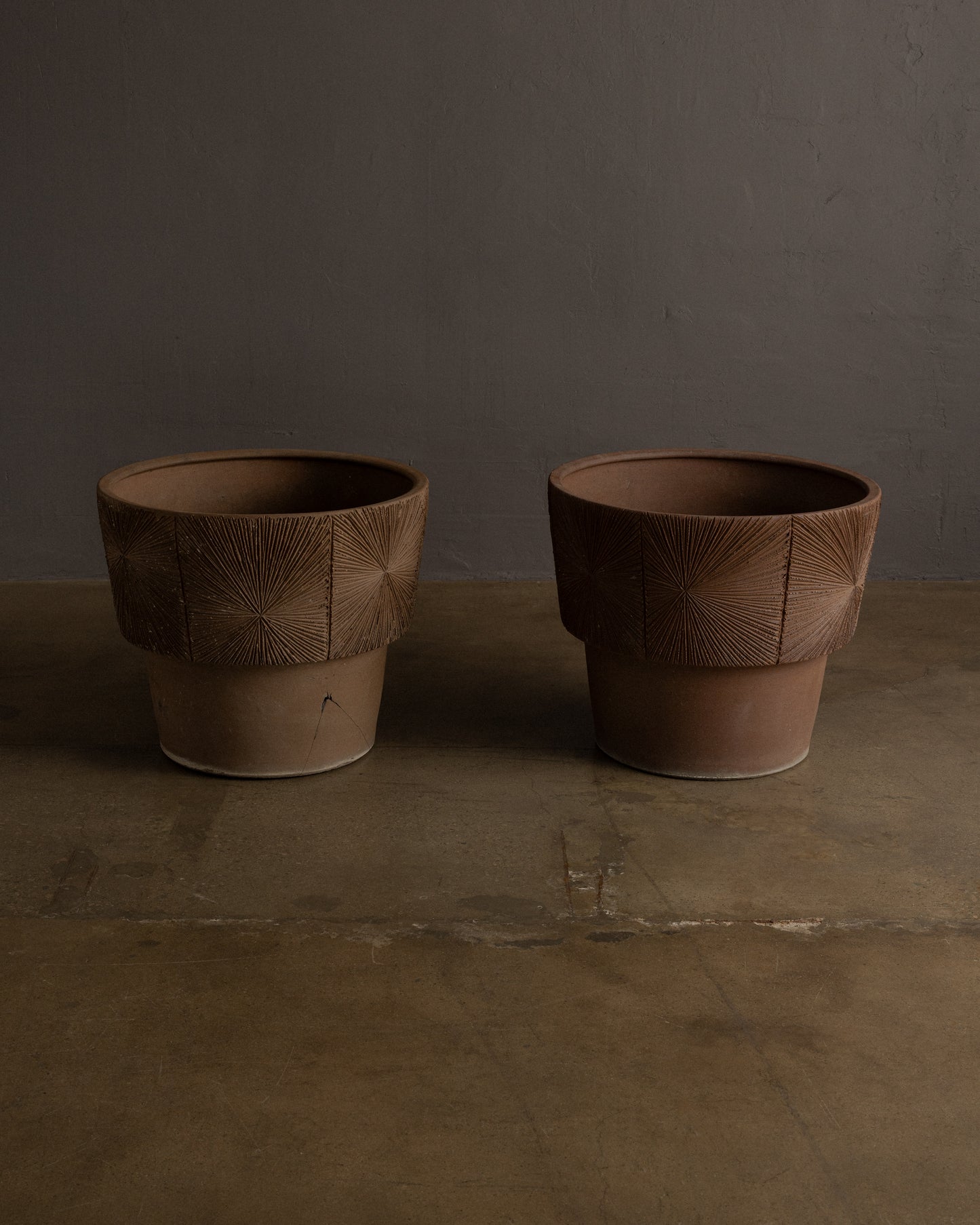 Textured Planters by Robert Maxwell
