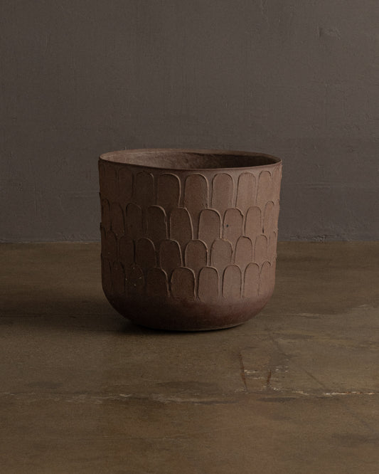 Leaf Motif Planter by David Cressey