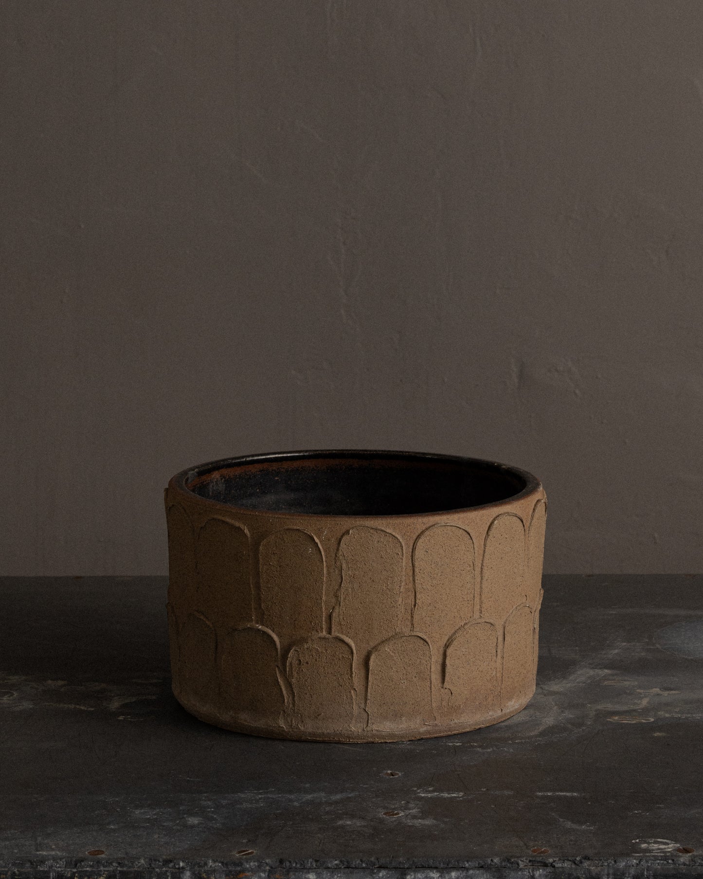 Leaf Motif Planter by David Cressey