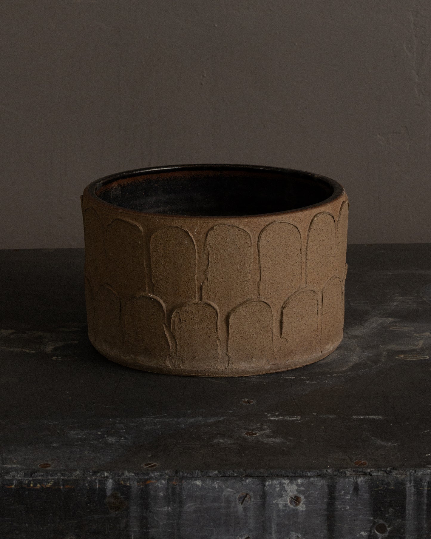 Leaf Motif Planter by David Cressey