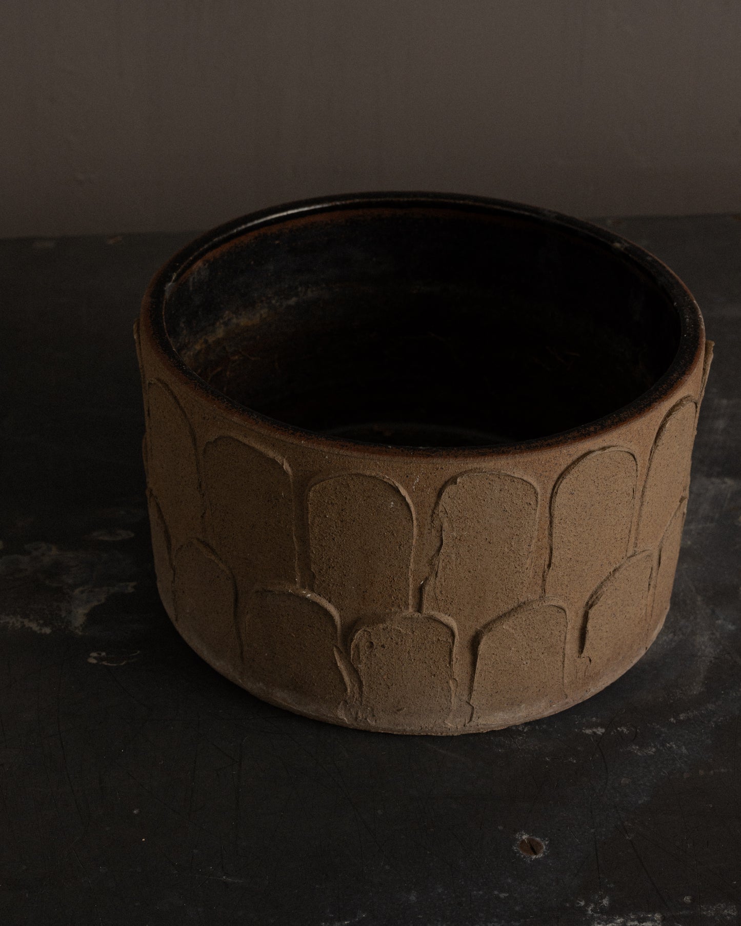 Leaf Motif Planter by David Cressey