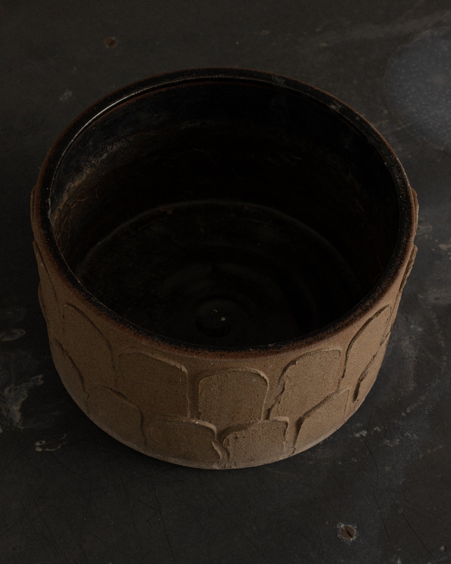 Leaf Motif Planter by David Cressey