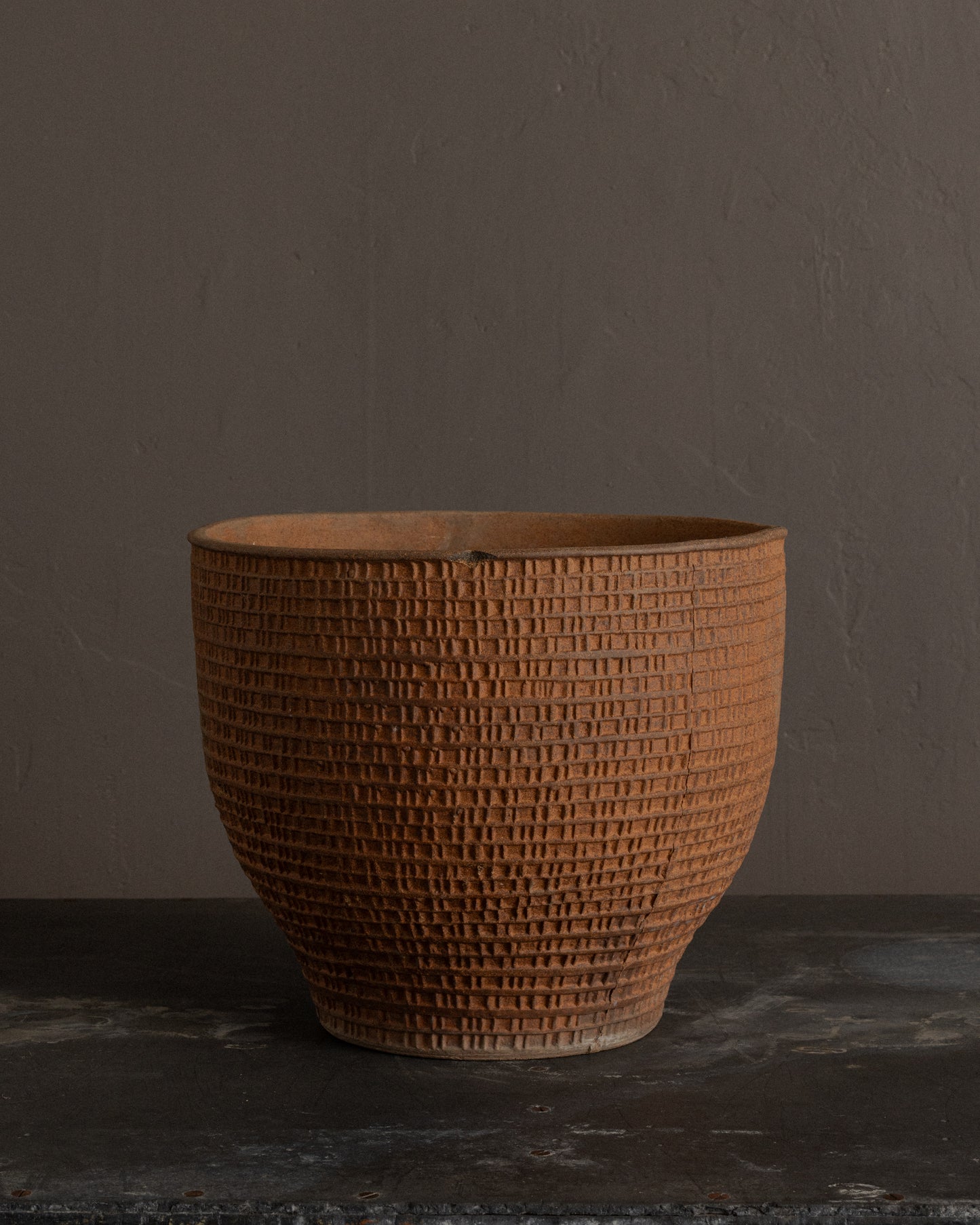 Rectangle Motif Planter by David Cressey