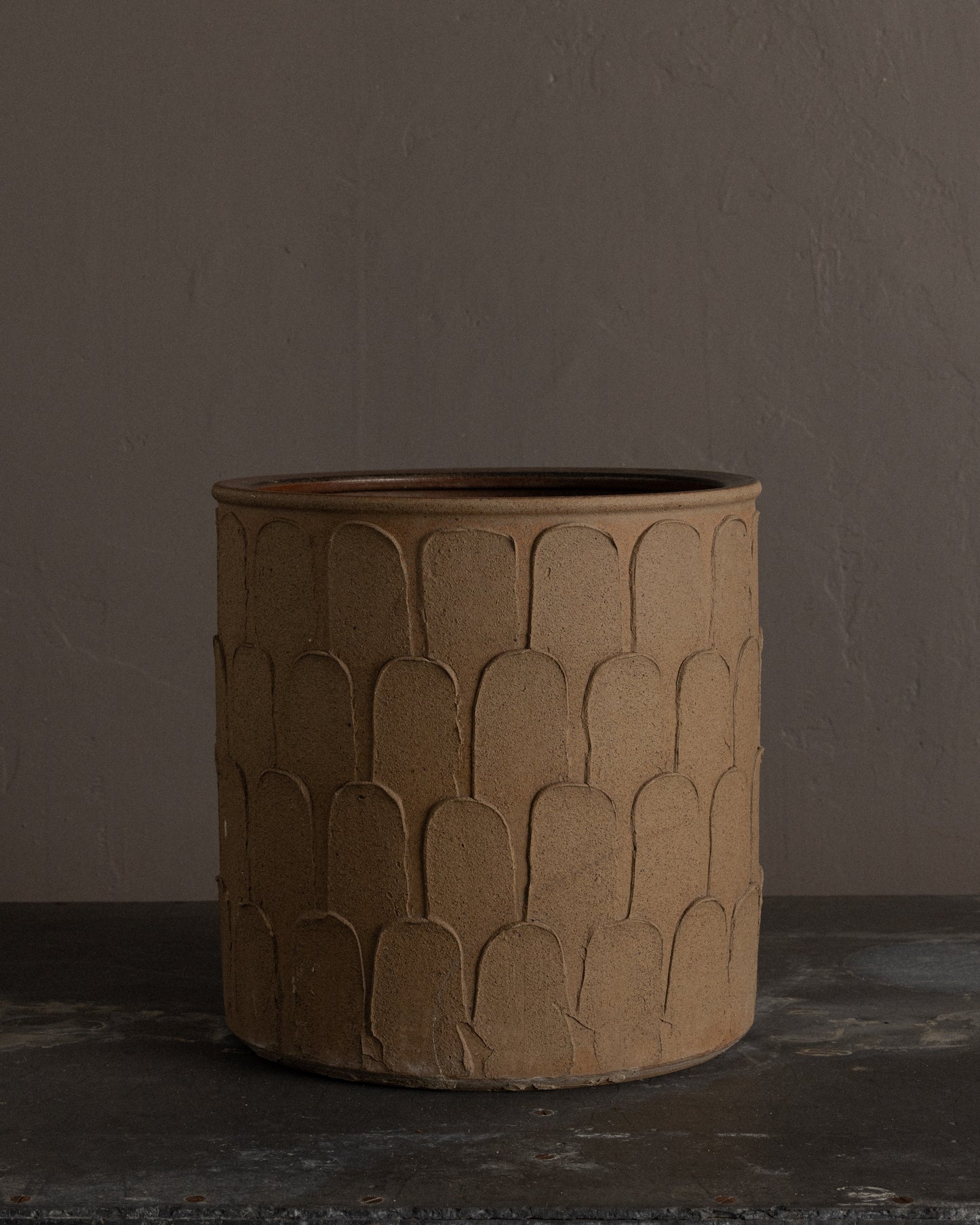 Leaf Motif Planter by David Cressey