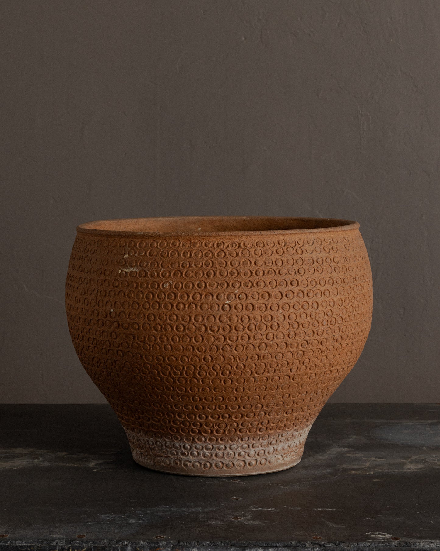 Circle Motif Planter by Architectural Pottery