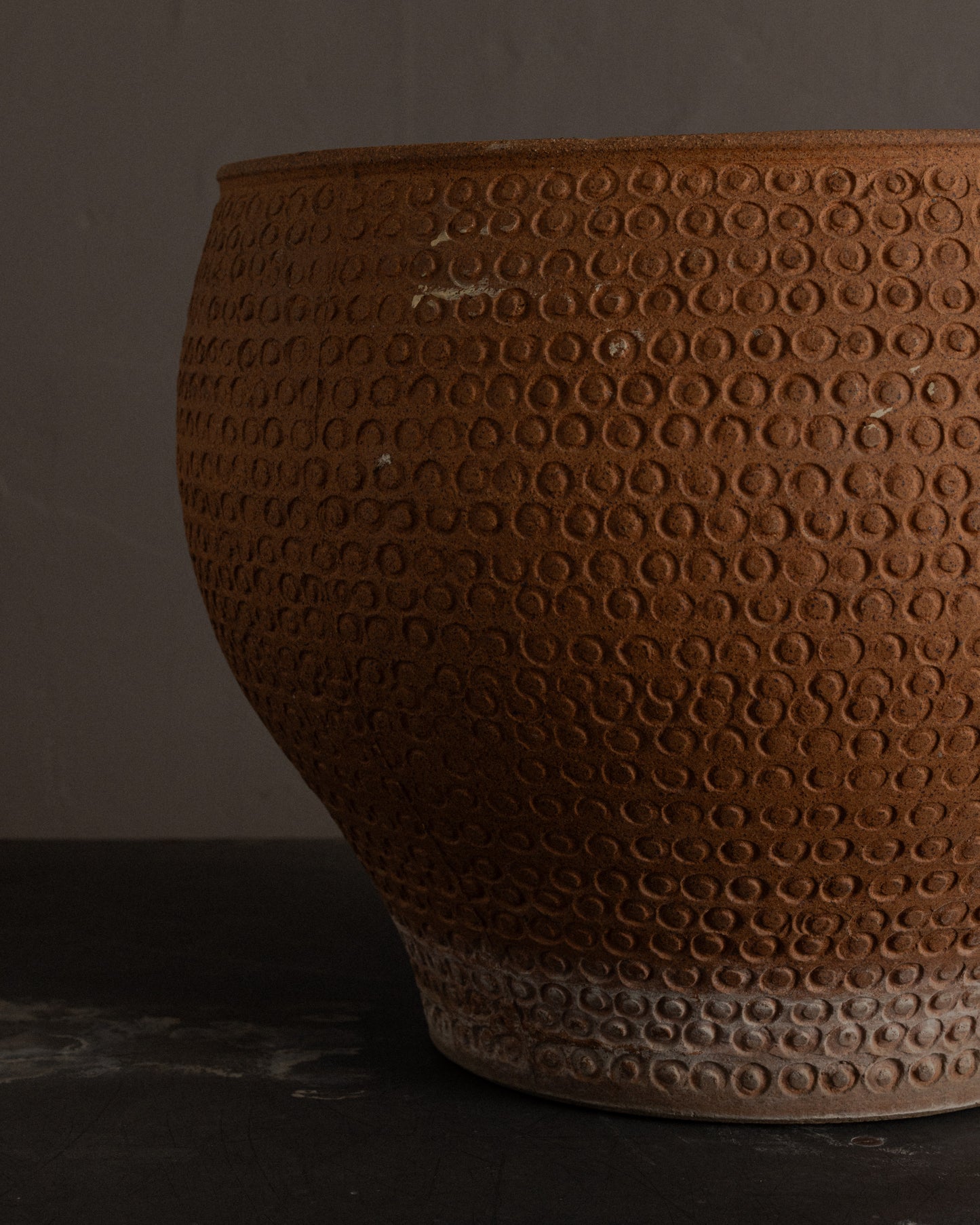 Circle Motif Planter by Architectural Pottery