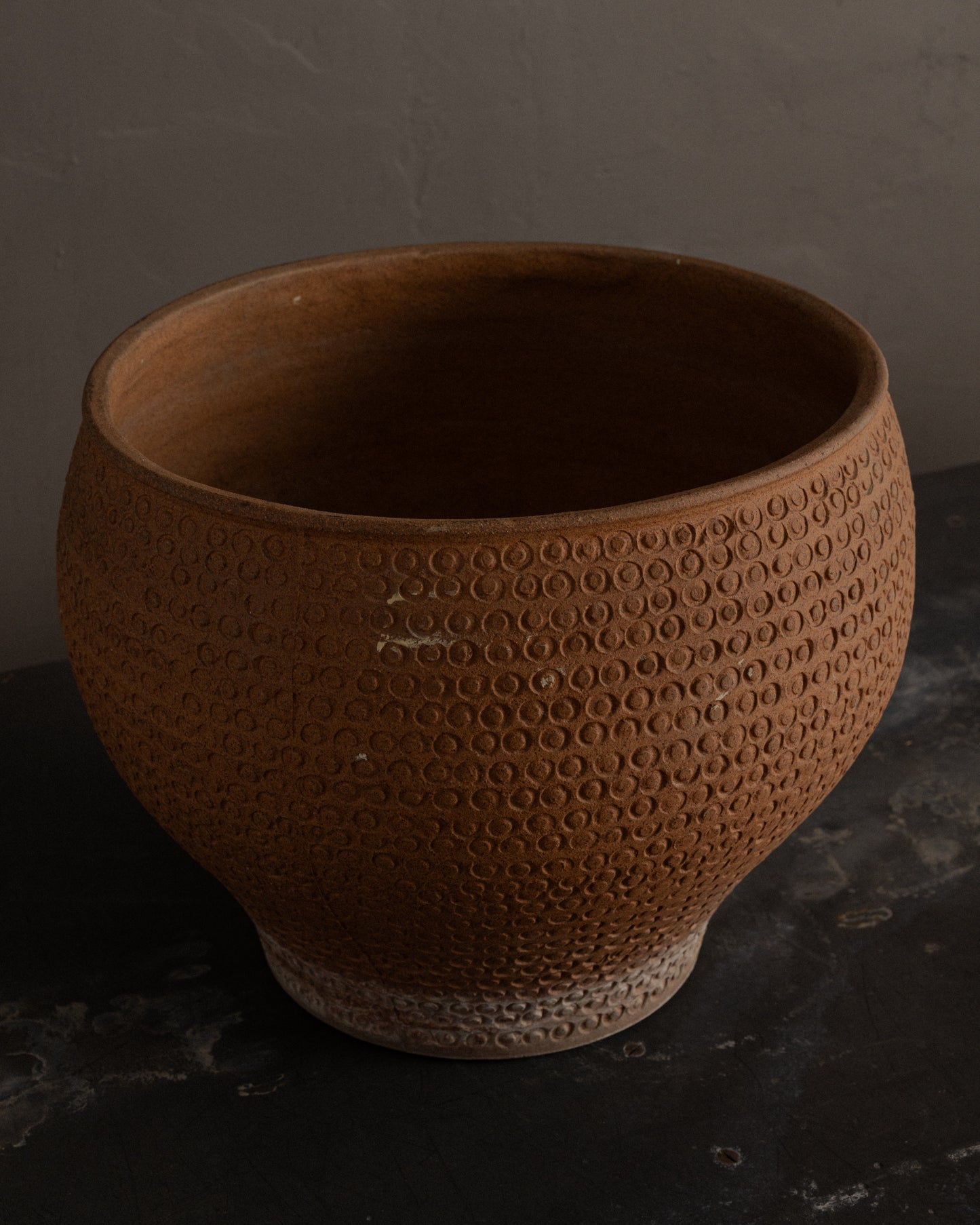 Circle Motif Planter by Architectural Pottery