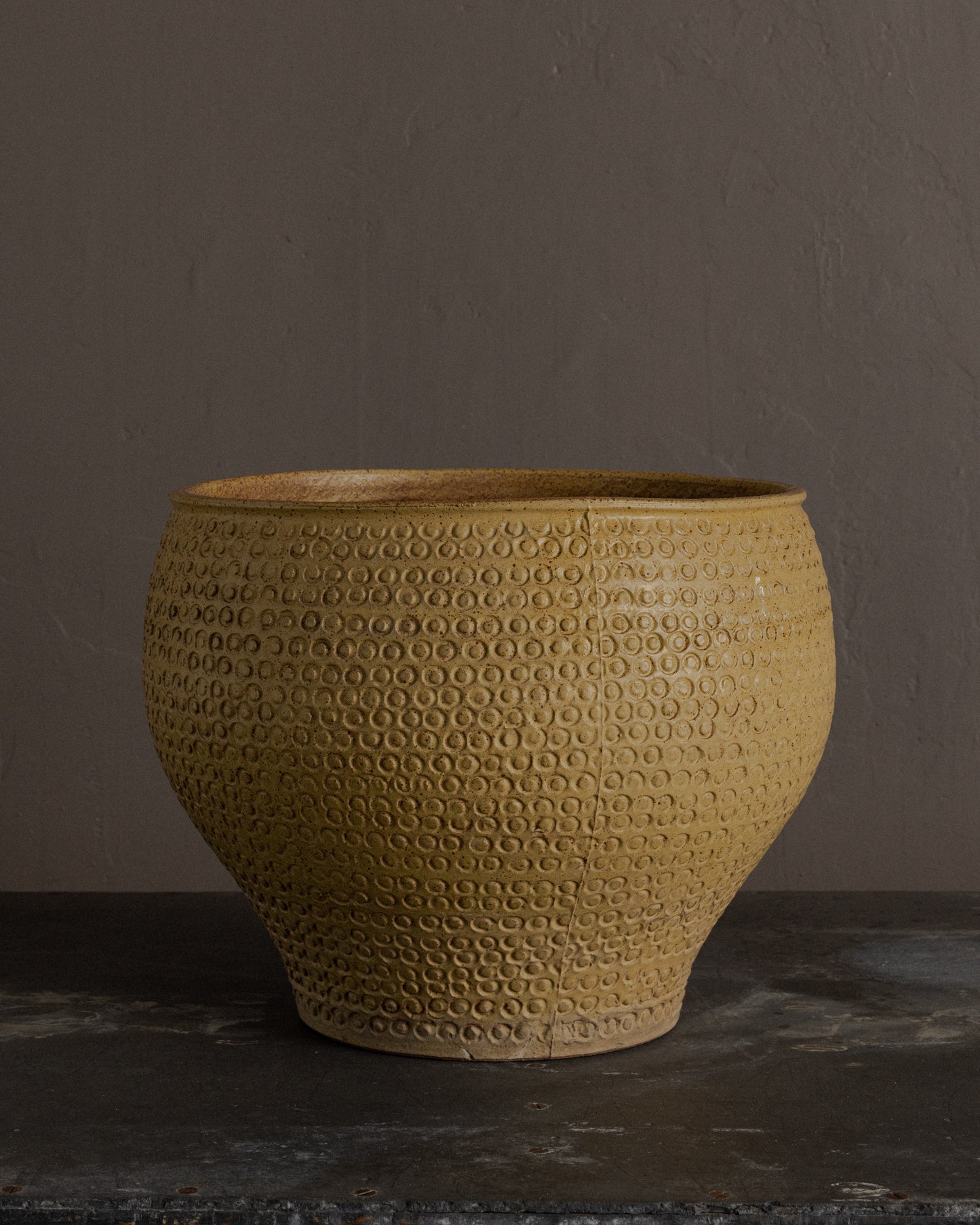 Architectural Pottery — Circle Motif Planter