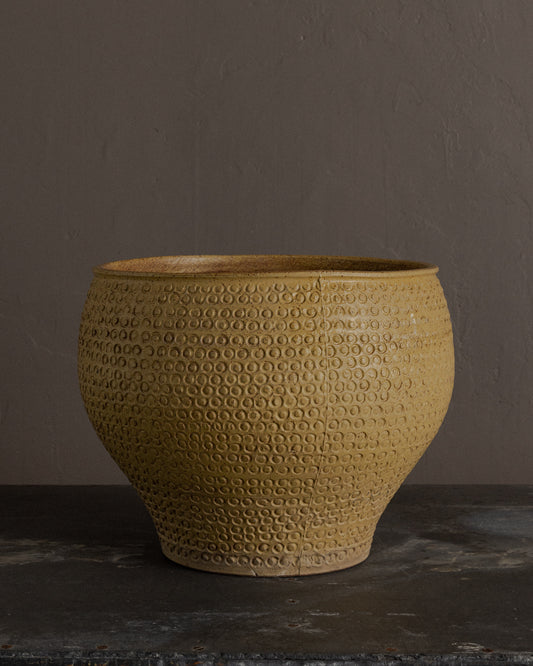 Circle Motif Planter by Architectural Pottery