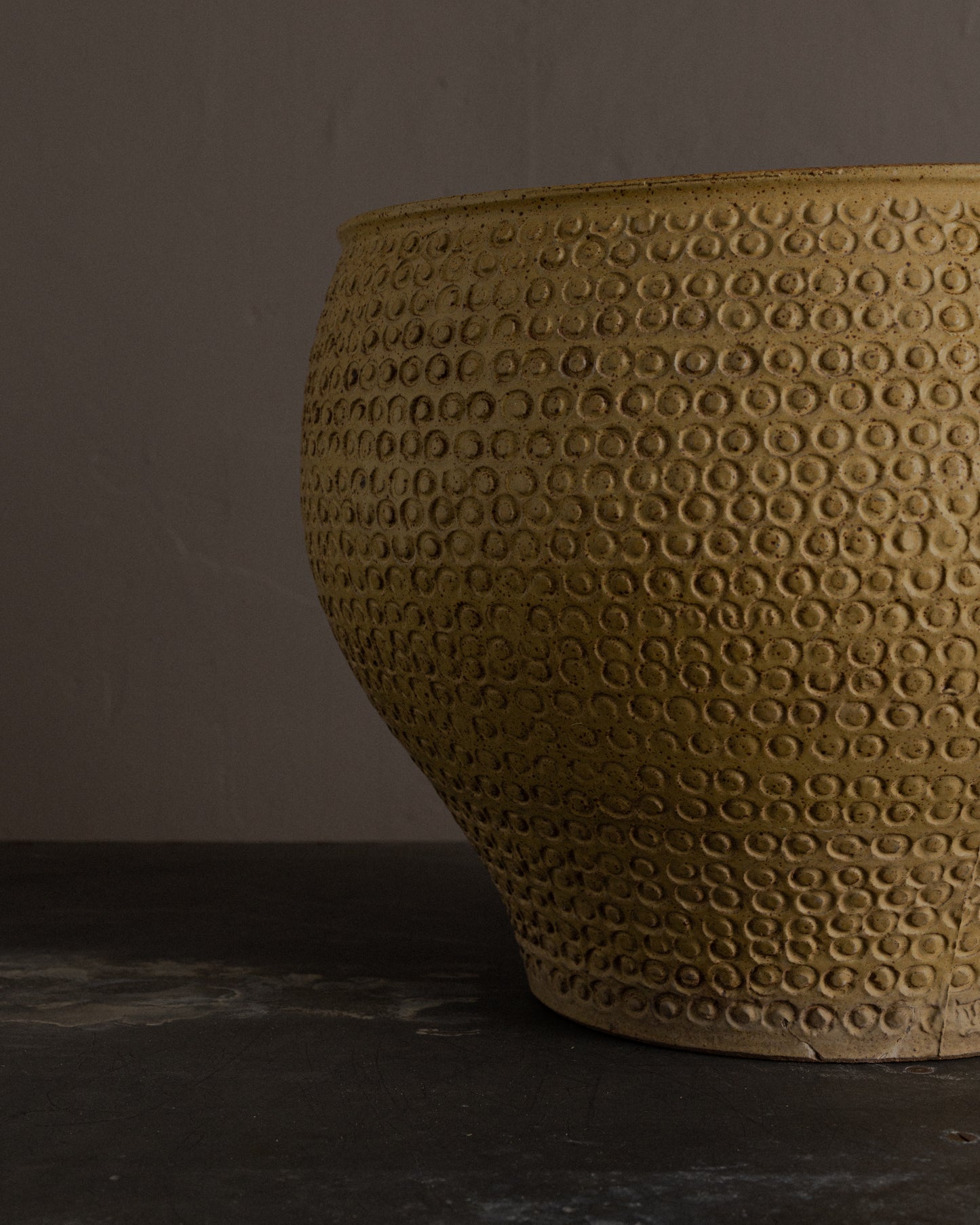 Architectural Pottery — Circle Motif Planter