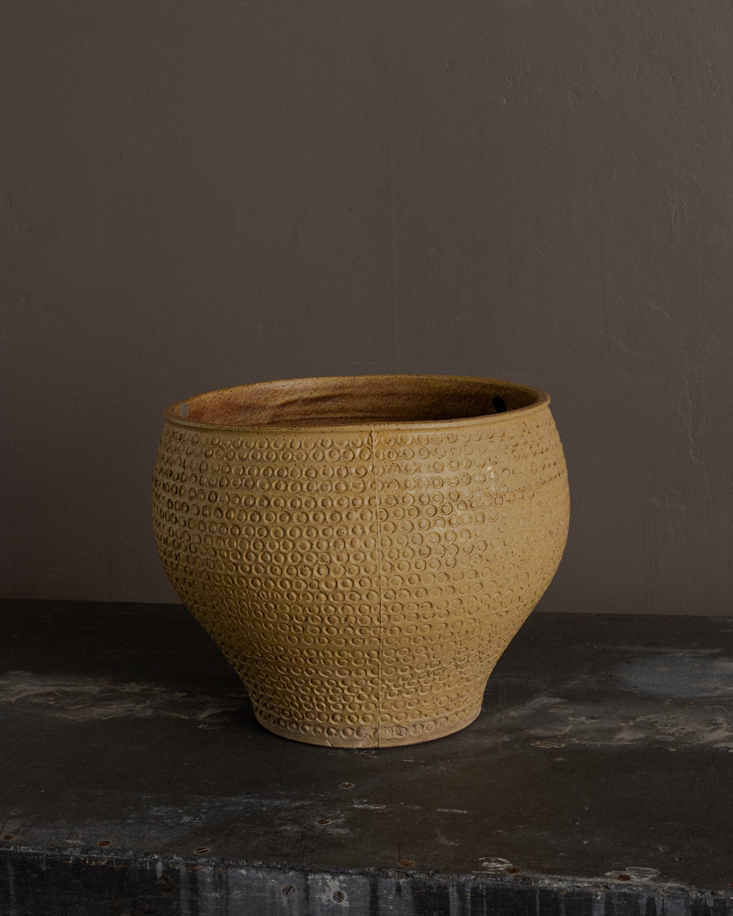 Architectural Pottery — Circle Motif Planter