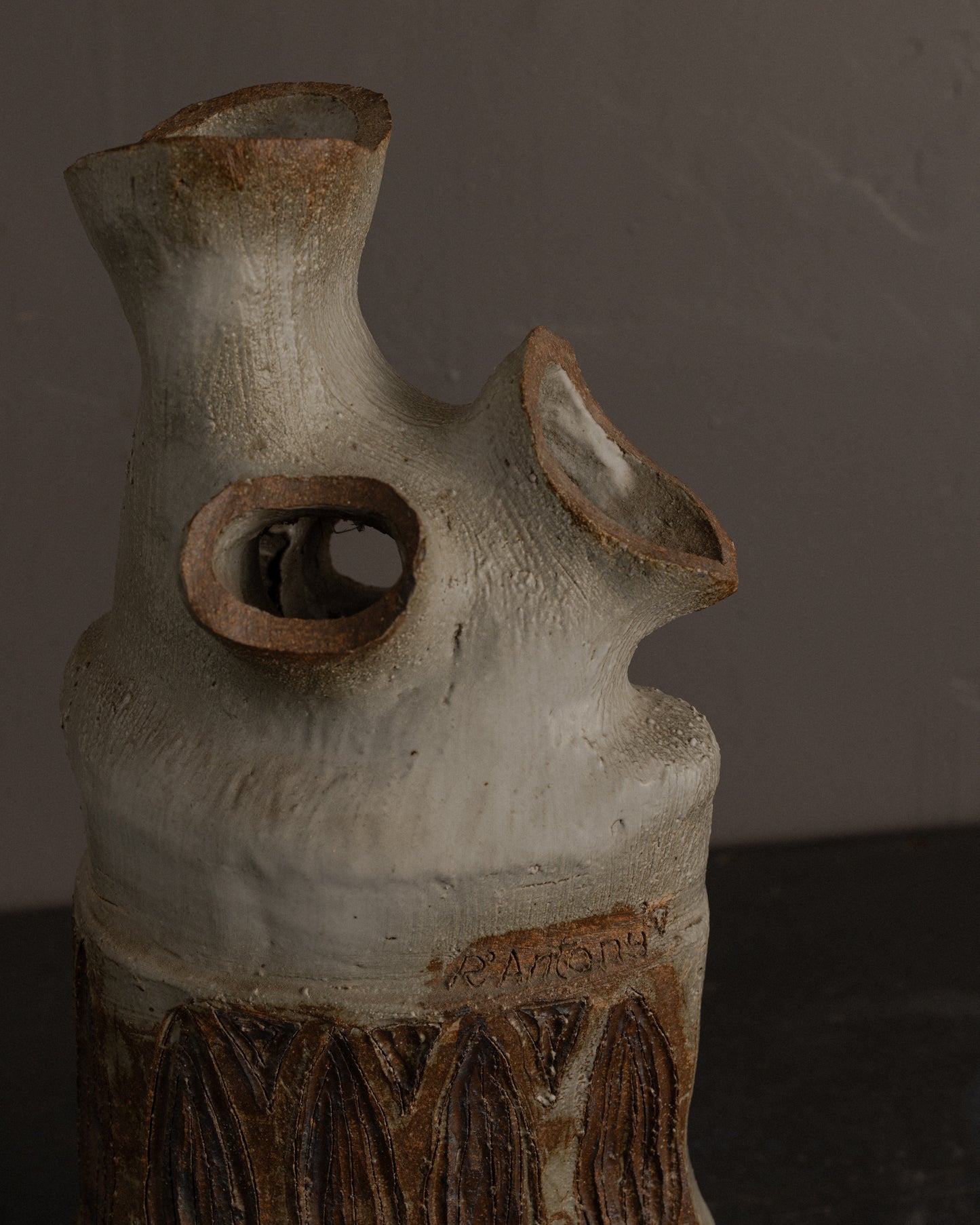 Sculptural Studio Ceramic Form by R’Antony